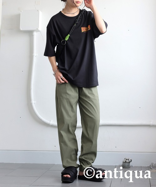 antiqua（アンティカ）の「ヴィンテージ風ロゴTシャツ（Tシャツ/カットソー・レディース・ホワイト系その他/ブラック系その他2/ホワイト系その他2/ブラック系その他・P/R）」の13枚目の写真