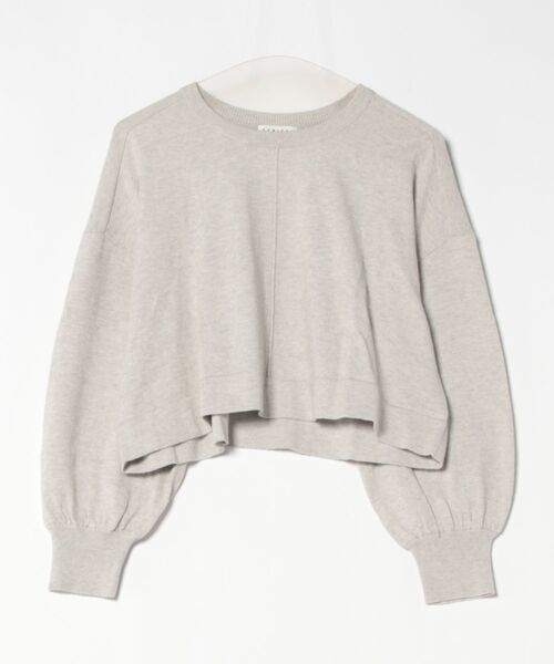TITE IN THE STORE(ティテ インザ ストア)の「【洗える】クロップド丈ニットプルオーバー(ニット/セーター・レディース・ピンク/イエロー/グレー・38)」の2枚目の写真