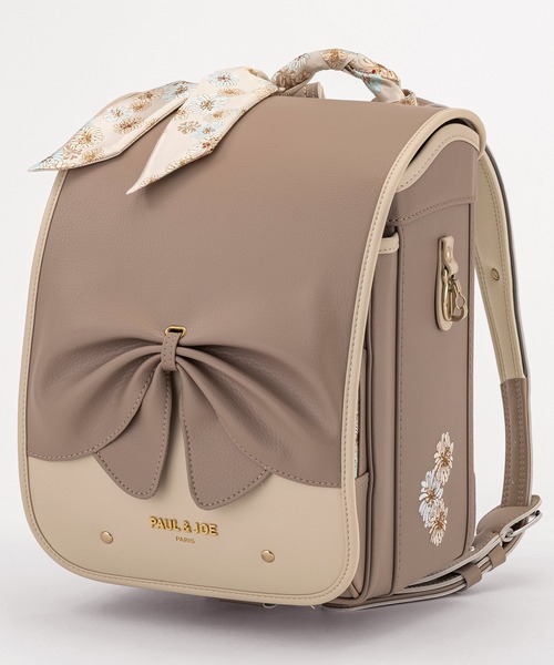 PAUL&JOE（ポールアンドジョー）の「PAUL & JOE(ポール & ジョー)クリザンテームグロースリュバンランドセル（ランドセル・キッズ・ライラック/ホワイト/ピンク/ベージュ・ONE SIZE）」の2枚目の写真