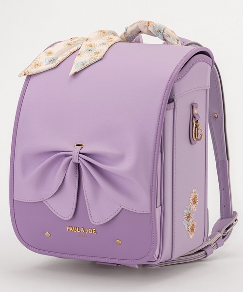 PAUL&JOE（ポールアンドジョー）の「PAUL & JOE(ポール & ジョー)クリザンテームグロースリュバンランドセル（ランドセル・キッズ・ライラック/ホワイト/ピンク/ベージュ・ONE SIZE）」の3枚目の写真
