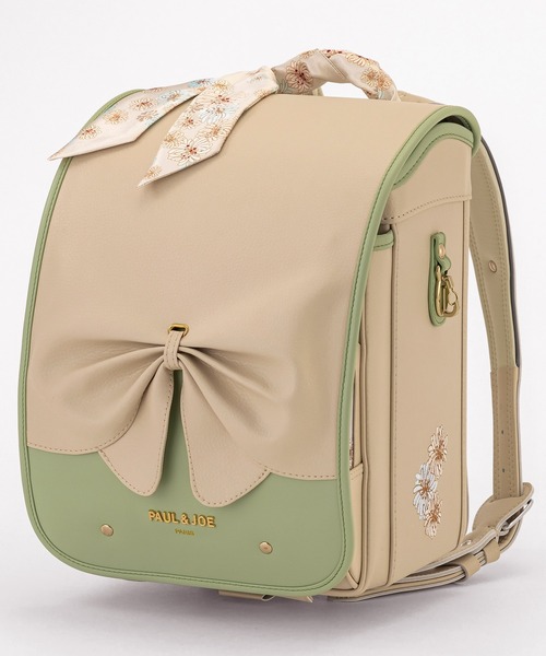 PAUL&JOE（ポールアンドジョー）の「PAUL & JOE(ポール & ジョー)クリザンテームグロースリュバンランドセル（ランドセル・キッズ・ライラック/ホワイト/ピンク/ベージュ・ONE SIZE）」の5枚目の写真