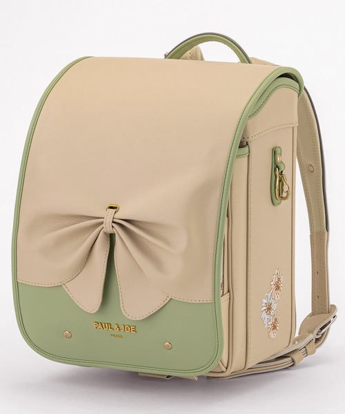 PAUL&JOE（ポールアンドジョー）の「PAUL & JOE(ポール & ジョー)クリザンテームグロースリュバンランドセル（ランドセル・キッズ・ライラック/ホワイト/ピンク/ベージュ・ONE SIZE）」の6枚目の写真