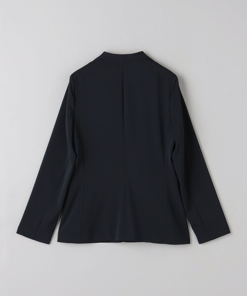 新品未使用！UNITED ARROWS COMFY ノーカラージャケット　黒　S COMFY Vノーカラー ジャケット ―吸水速乾 UVカット ウォッシャブル―