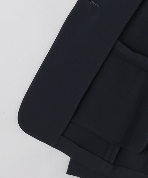 UNITED ARROWS(ユナイテッドアローズ)の「FEEL CLEAN Vノーカラー ジャケット(ノーカラージャケット・レディース・ブラック/ネイビー・40/38/36/34)」の16枚目の写真