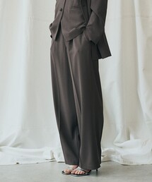 クールタッチツイル ストレートパンツ