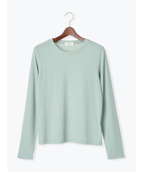 Te chichi TERRASSE（テチチテラス）の「テレコクルートップス《2025spring catalog item》（Tシャツ/カットソー・レディース・オフホワイト/ブラック/ミント・F）」の9枚目の写真