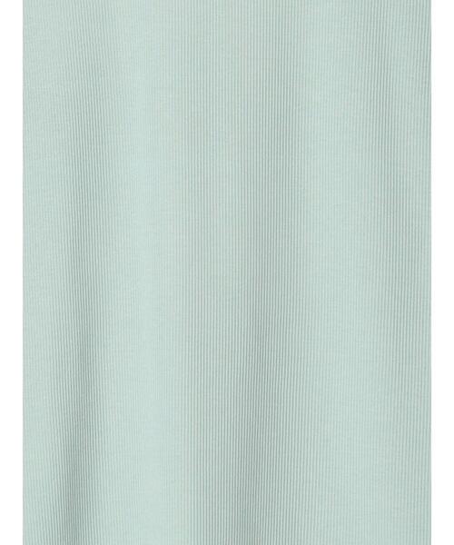 Te chichi TERRASSE（テチチテラス）の「テレコクルートップス《2025spring catalog item》（Tシャツ/カットソー・レディース・オフホワイト/ブラック/ミント・F）」の15枚目の写真