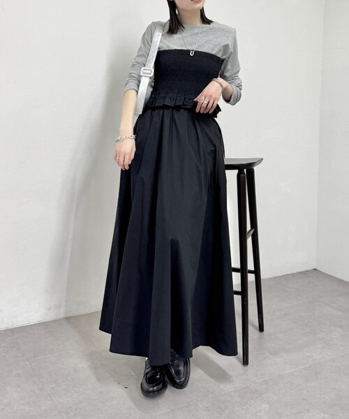 【美品】PoIフリル ビスチェ スカート ポィ PoI フリルビスチェスカート（frill bustier skirt