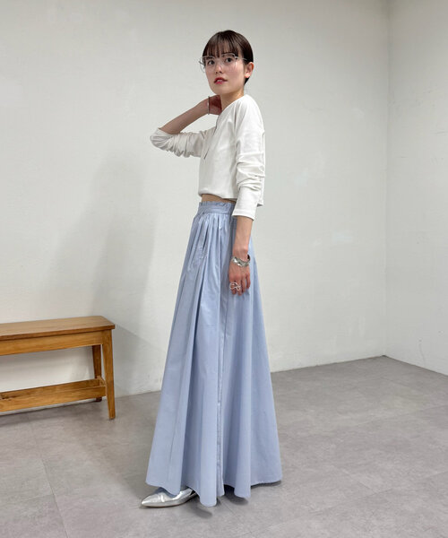 【美品】PoIフリル ビスチェ スカート セール】フリルビスチェSETUP（スカート）｜mystic