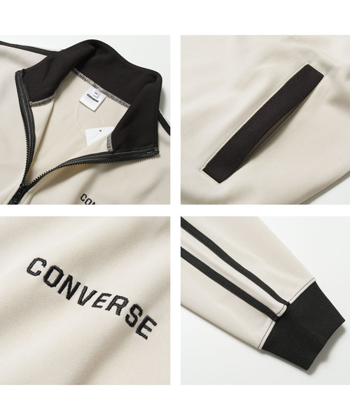 CONVERSE 別注袖ライントラックジャケット（ブルゾン）｜CONVERSE
