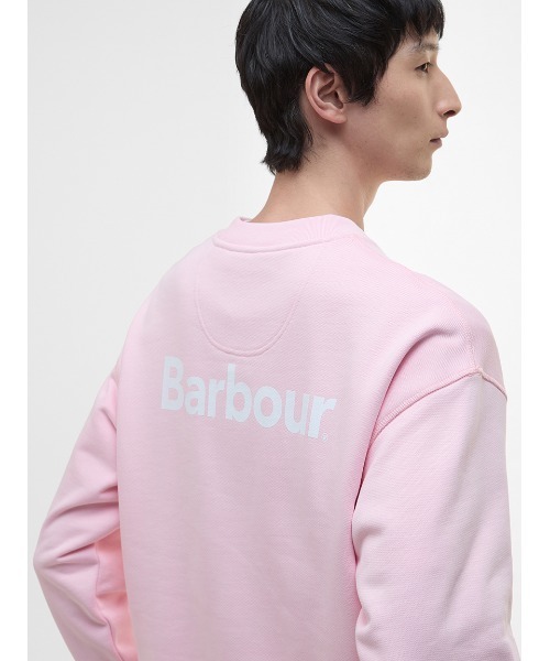 Barbour（バブアー）の「Nicholas リラックス フィット スウェット（スウェット・メンズ・ブラック/ピンク・38/40/42/36）」の6枚目の写真