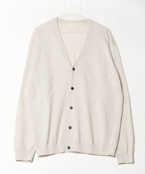 ATON（エイトン）の「【ATON / エイトン】RAMIE CASHMERE V-NECK KNIT