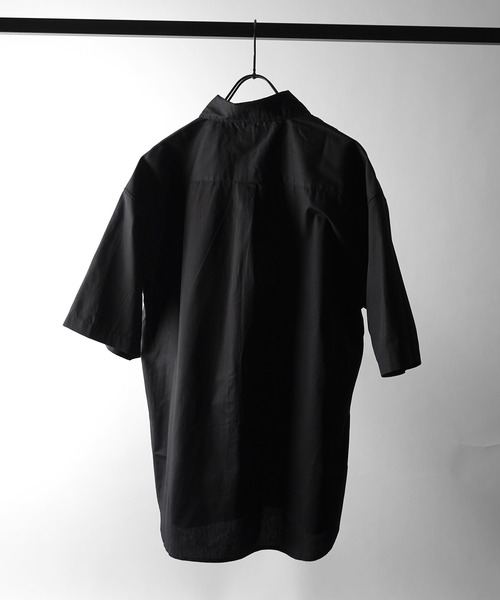 U.S. POLO ASSN.(ユーエスポロアッスン)の「【US POLO ASSN】ベーシック / オンブレチェック / ストライプ ビッグシルエット半袖シャツ ユニセックス(Tシャツ/カットソー・メンズ・ブラック系その他/ブラック/サックスブルー/ホワイト/ブルー系その他・M/L/XL)」の9枚目の写真