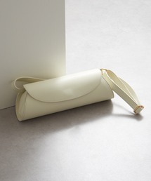 AULENTTI [オウレンティ] ショルダーバッグ レザー 色:LATTE AULENTTI/オウレンティ】2WAY ミニショルダーバッグ / 本革