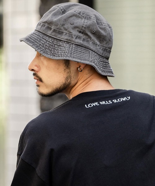 NEWHATTAN ニューハッタン Bucket Hat pigment dyed ピグメントダイ