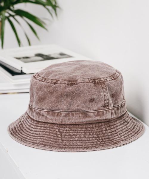 セール】NEWHATTAN ニューハッタン Bucket Hat pigment dyed