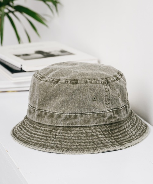 セール】NEWHATTAN ニューハッタン Bucket Hat pigment dyed
