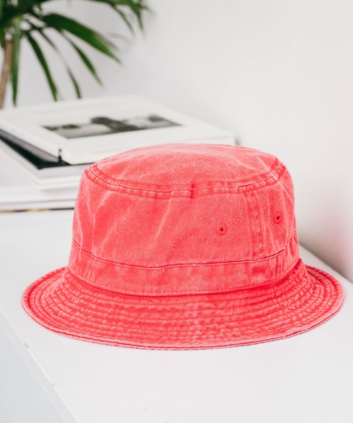 セール】NEWHATTAN ニューハッタン Bucket Hat pigment dyed