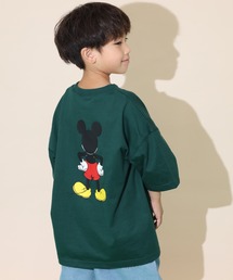 MICKEY MOUSE（ミッキーマウス）の「MICKEY MOUSE ミッキーマウス オーバーＴシャツ KIDS（Tシャツ/カットソー・キッズ）」