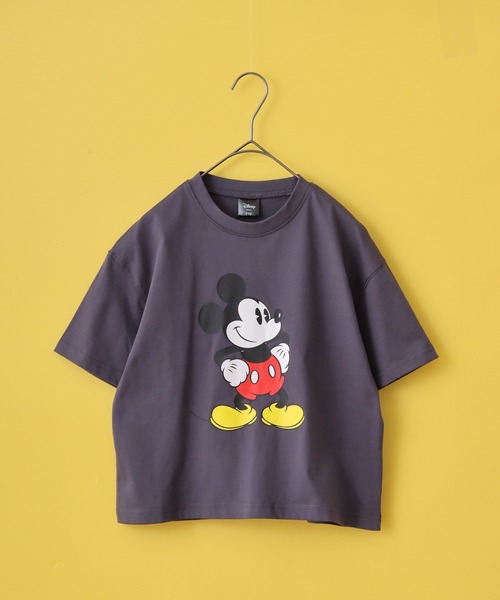 セール】MICKEY MOUSE ミッキーマウス オーバーTシャツ KIDS（T