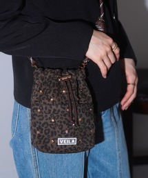 pumpkin port（パンプキンポート）の「ビジュー付き ミニサコッシュ ショルダーバッグ（ショルダーバッグ）」