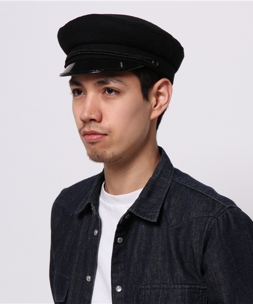 AMERICAN RAG CIE（アメリカンラグシー）の「FABRICATION LOCALE(ファブリケーション ローカル) AREK（キャップ・メンズ・ネイビー/ブラック・58）」の7枚目の写真