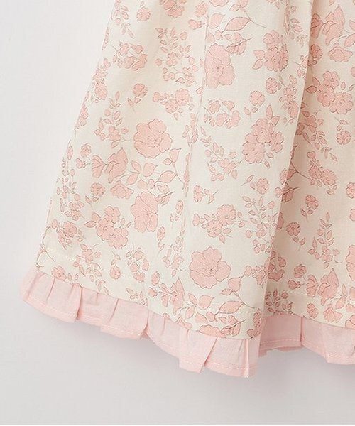 sense of wonder(センスオブワンダー)の「小花スモッキングボディスーツセット(ロンパース・キッズ・ブルー/ピンク・70-80cm)」の7枚目の写真