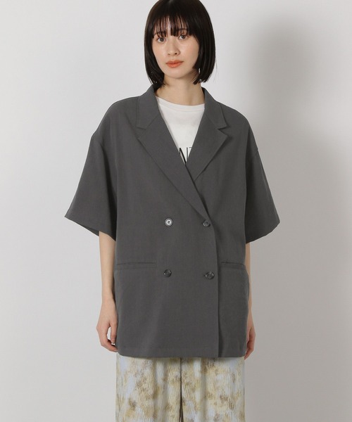 ゆえん⭐︎　マチャット　ハーフスリーブオールインワン　23ss マチャット machatt ハーフスリーブオールインワン ベージュ