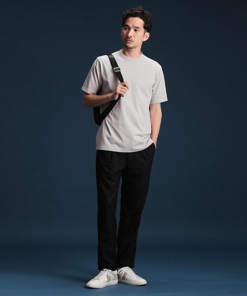 THE SHOP TK (ザ ショップ ティーケー )の「ビジネス対応ジャケットTシャツ(Tシャツ/カットソー・メンズ・ネイビー/オフホワイト/ライトグレー・04/03/02)」の8枚目の写真