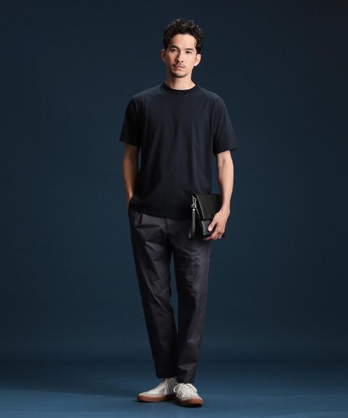 THE SHOP TK (ザ ショップ ティーケー )の「ビジネス対応ジャケットTシャツ(Tシャツ/カットソー・メンズ・ネイビー/オフホワイト/ライトグレー・04/03/02)」の11枚目の写真