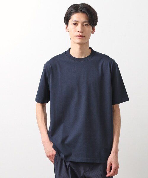 THE SHOP TK (ザ ショップ ティーケー )の「ビジネス対応ジャケットTシャツ(Tシャツ/カットソー・メンズ・ネイビー/オフホワイト/ライトグレー・04/03/02)」の21枚目の写真