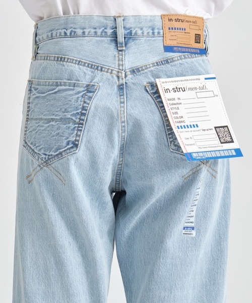 MIHARAYASUHIRO/ミハラヤスヒロ】SELVAGE DENIM STRAIGHT PANTS MIHARAYASUHIRO/ミハラヤスヒロ】SELVAGE DENIM STRAIGHT PANTS