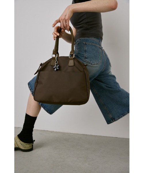 un/neu（アンノイ）の「２WAYアウトポケットナイロンボストンバッグ / 11inch（タブレット、iPad）対応 / 撥水機能付き（ボストンバッグ・レディース・カーキ/ブラウン/ブラック・FREE）」の12枚目の写真