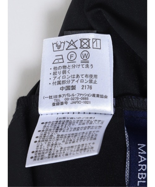 m.f.editorial(エムエフエディトリアル)の「【ストレッチ ハンドウォッシャブル】ツイル ハーフスタンドコート(トレンチコート・レディース・ベージュ/ブラック/カーキ/ネイビー・MEDIUM)」の13枚目の写真