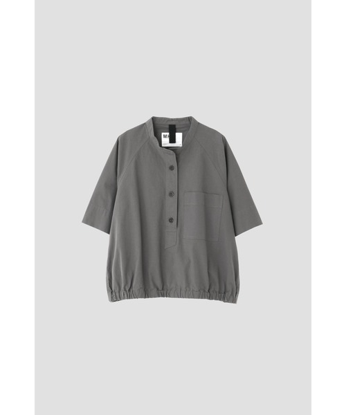 MHL.(エムエイチエル)の「COTTON CORD SHIRTING(シャツ/ブラウス・レディース・チャコール/オフホワイト・2/1)」の9枚目の写真