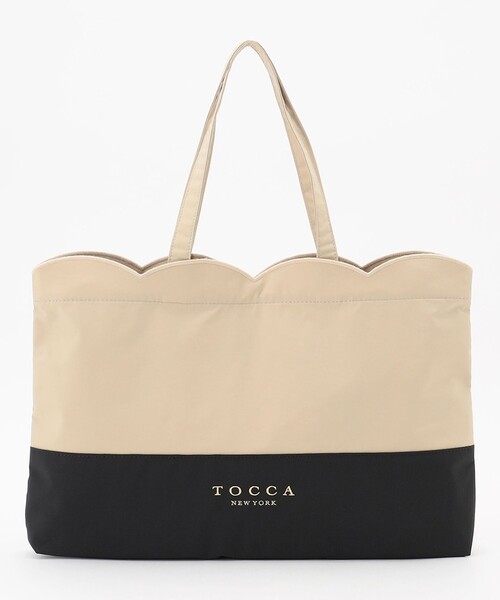 TOCCA(トッカ)の「DEAR EMILY SUBBAG サブバッグ(トートバッグ・レディース・ベージュ系/ライトグレー系/ピンク系/ネイビー系・F)」の9枚目の写真