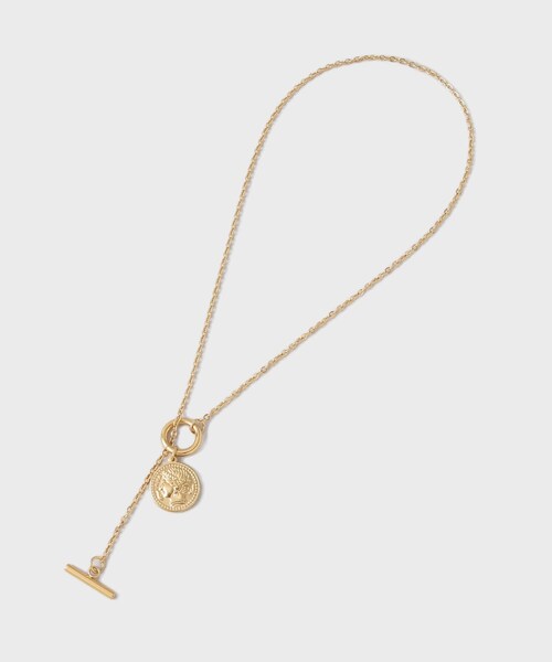 GALLEST（ギャレスト）の「コインネックレス（ネックレス・レディース・ゴールド・00）」の5枚目の写真