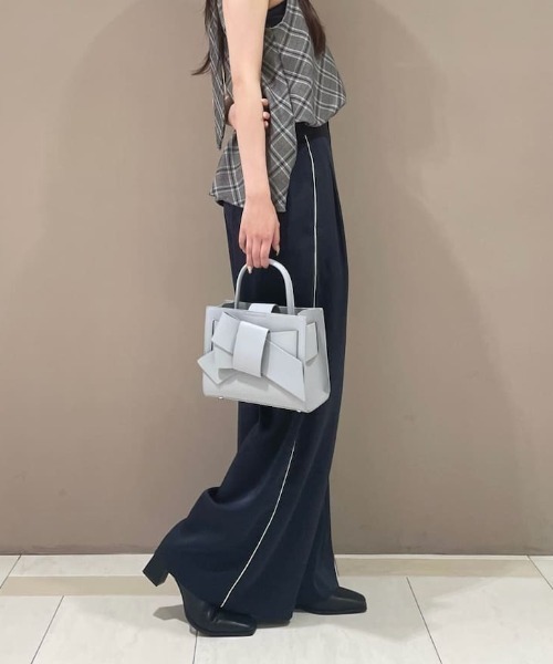 ★ふー★【新品】23区 アイボリー パンツ サイズ40 ルースイソンブラ LUZeSOMBRA_ルースイソンブラ 中綿パンツ