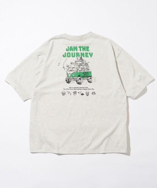 セール】限定展開 リラックスフィット バックプリント クルー