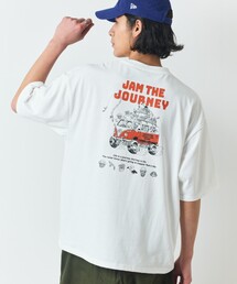 FREAK'S STORE | 限定展開 リラックスフィット バックプリント クルーネック Tシャツ / JAM THE JOURNY(Tシャツ/カットソー)