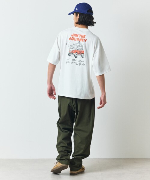 FREAK'S STORE(フリークスストア)の「限定展開 リラックスフィット バックプリント クルーネック Tシャツ / JAM THE JOURNY(Tシャツ/カットソー・メンズ・ホワイト/ブラック/グレー・MEDIUM/SMALL/LARGE)」の10枚目の写真