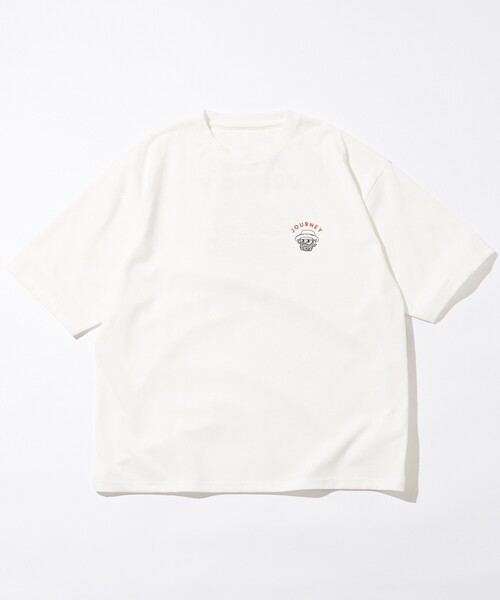 FREAK'S STORE(フリークスストア)の「限定展開 リラックスフィット バックプリント クルーネック Tシャツ / JAM THE JOURNY(Tシャツ/カットソー・メンズ・ホワイト/ブラック/グレー・MEDIUM/SMALL/LARGE)」の11枚目の写真