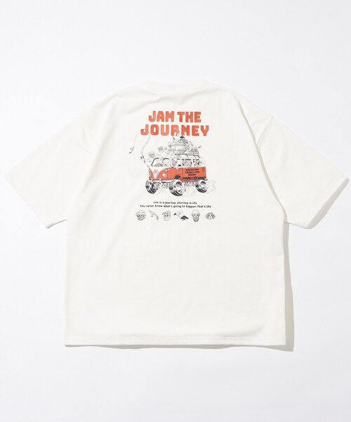 【NAPAPIJRI】Seba バック プリント クルーネック Tシャツ ♪ セール】限定展開 リラックスフィット バックプリント クルー
