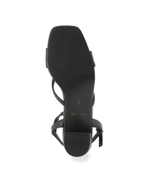 couture brooch（クチュールブローチ）の「リボンデザインサンダル（サンダル・レディース・オフホワイト/ブラック・35/30/45）」の8枚目の写真