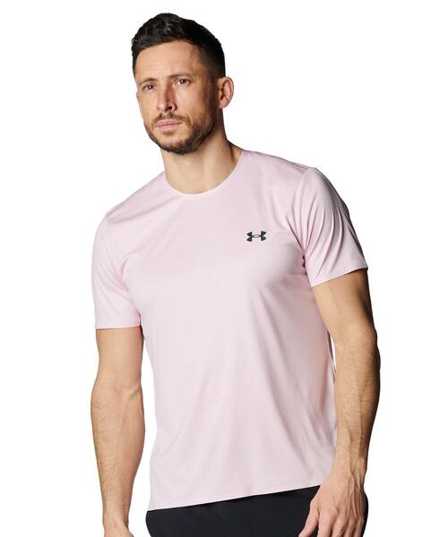 UNDER ARMOUR(アンダーアーマー)の「UAアーマードライ プロ ショートスリーブ Tシャツ(トレーニング/メンズ)(Tシャツ/カットソー・メンズ・ピンク・M/XL/L/S/2XL)」の1枚目の写真