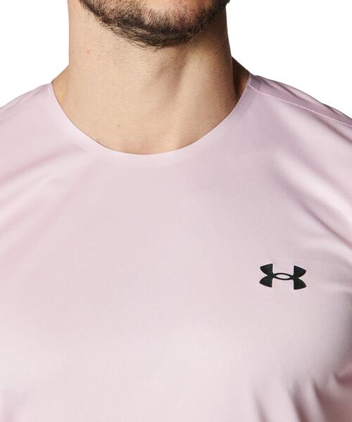 UNDER ARMOUR(アンダーアーマー)の「UAアーマードライ プロ ショートスリーブ Tシャツ(トレーニング/メンズ)(Tシャツ/カットソー・メンズ・ピンク・M/XL/L/S/2XL)」の4枚目の写真