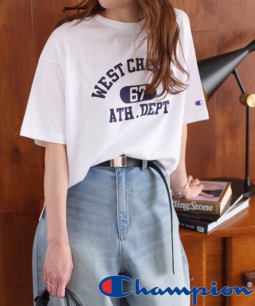 別注【Champion/チャンピオン】26/s Jersey Tee：Tシャツ（T