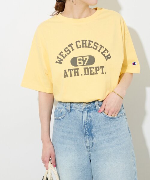 別注【Champion/チャンピオン】 別注【Champion/チャンピオン】26/s Jersey Tee：Tシャツ（Tシャツ