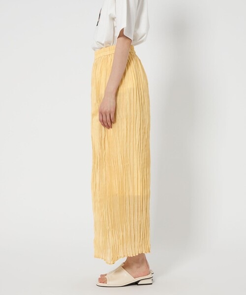 CITEN(シテン)の「<CITEN>プリーツナロースカート(スカート・レディース・ライトピンク/イエロー/ブラック・M/S)」の11枚目の写真