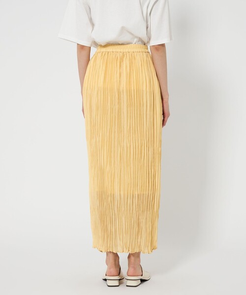 CITEN(シテン)の「<CITEN>プリーツナロースカート(スカート・レディース・ライトピンク/イエロー/ブラック・M/S)」の12枚目の写真